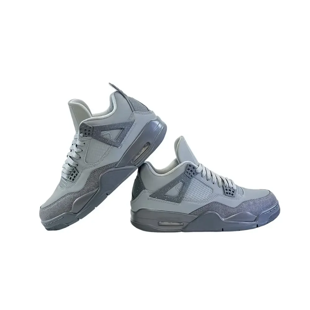 Air Jordan 4 Retro SE Paris Olympics Wet Cement Grey Men's 8.5